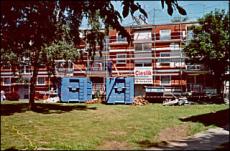 Dachflächenabbruch von 10 Mehrfamilienhäusern (Vorläufer Weg / Dortmund-Schüren)